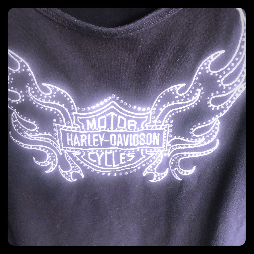 Harley Davidson shirt and jacket